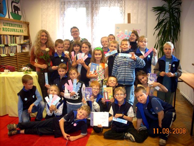 2008-09 - Spotkanie z pisarka Anna Onichimowska